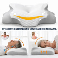 SteunWolk OCULUS™ | Ergonomisch 360°-comforthoofdkussen