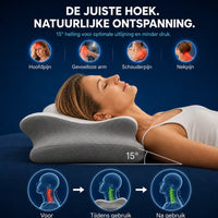 SteunWolk OCULUS™ | Ergonomisch 360°-comforthoofdkussen