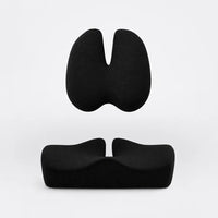 SteunWolk CORE™ | Ergonomische zit- en lendenkussenset