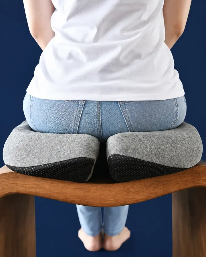 SteunWolk CORE™ | Ergonomische zit- en lendenkussenset