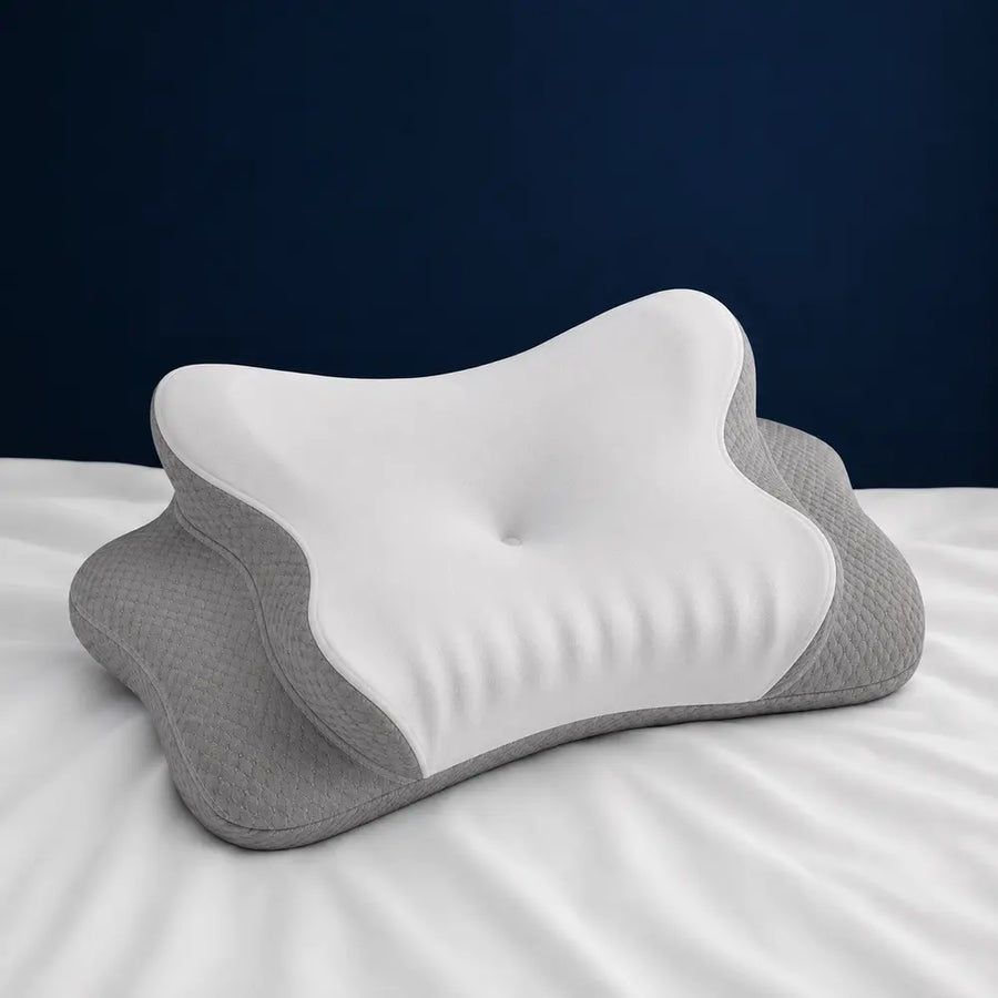 SteunWolk OCULUS™ | Ergonomisch 360°-comforthoofdkussen