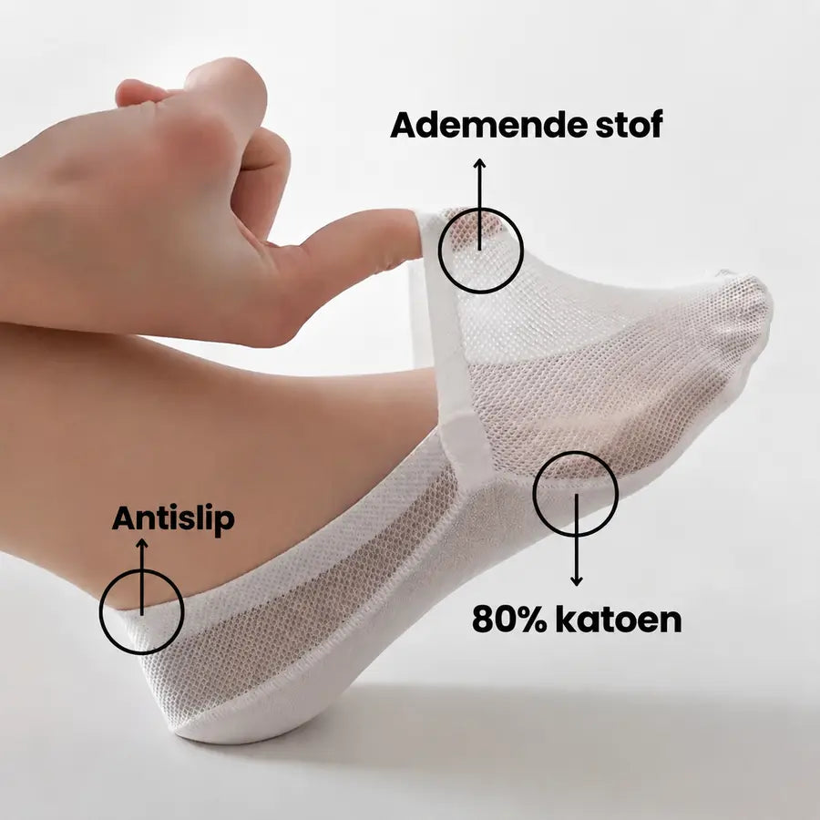 SteunWalk MIST onzichtbare antislipsokken – productafbeelding 5