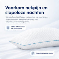 SteunWolk ALTO verstelbaar hoofdkussen – productafbeelding 2
