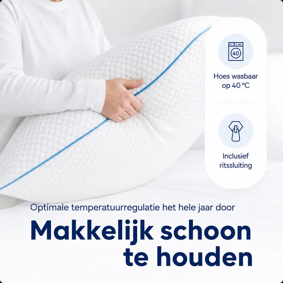 SteunWolk ALTO verstelbaar hoofdkussen – productafbeelding 3