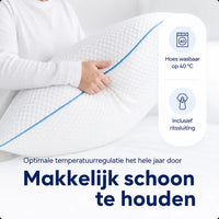 SteunWolk ALTO verstelbaar hoofdkussen – productafbeelding 3