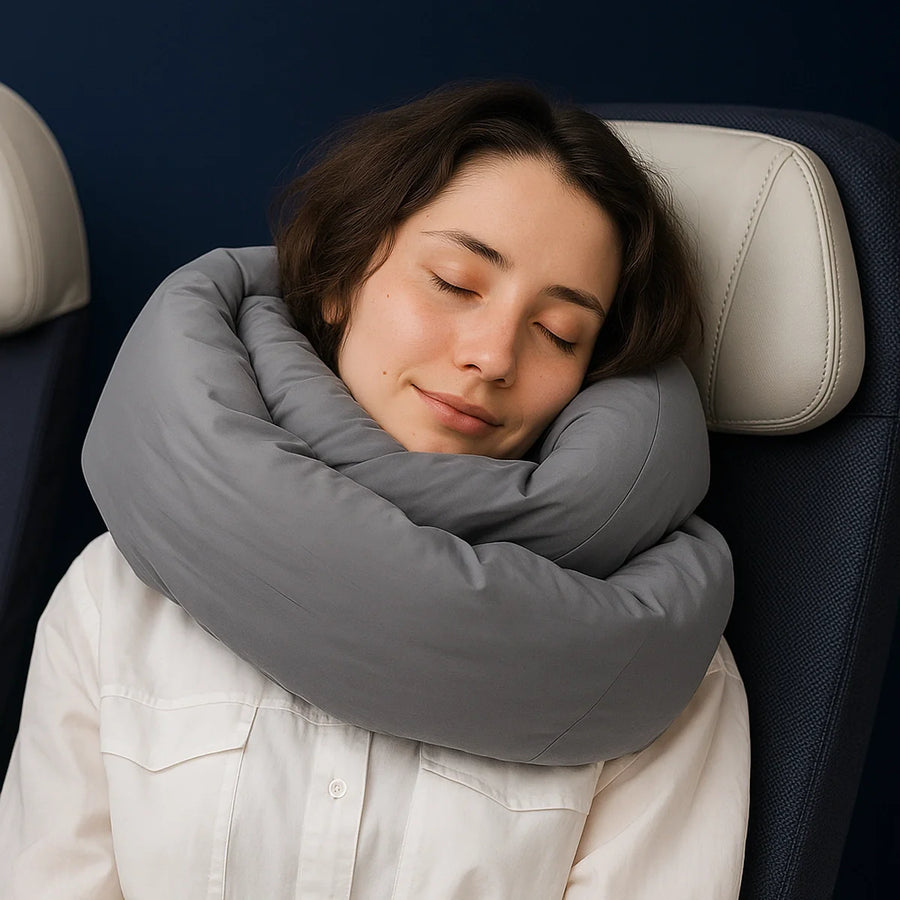SteunWolk CUMULUS ergonomisch reiskussen – productafbeelding 1