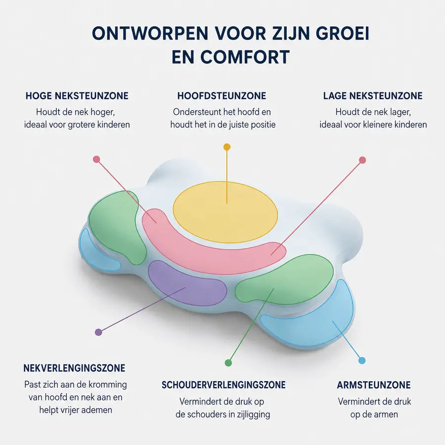 SteunWolk JUNIOR kinderhoofdkussen – productafbeelding 8