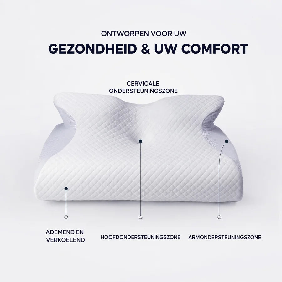 SteunWolk STAR ergonomisch hoofdkussen – productafbeelding 7